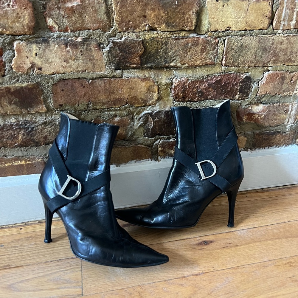 Authentic Dior Heeled Boots